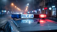 Pijany kierowca wjechał w znak na Chłapowskiego